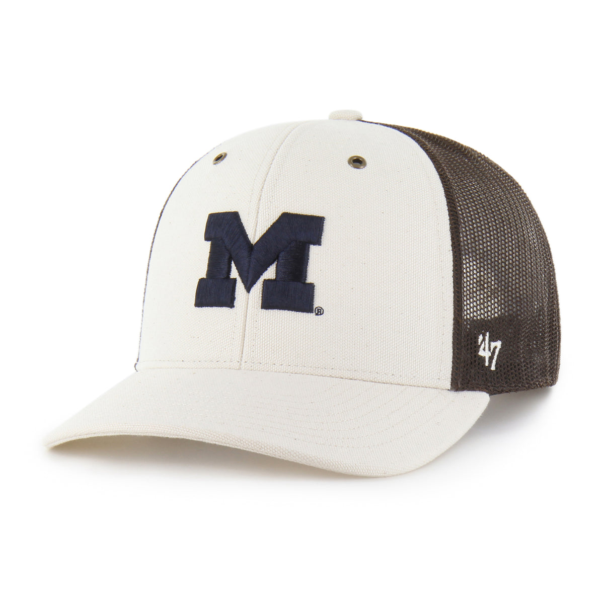 Michigan Wolverines Carhartt Undyed '47 Trucker