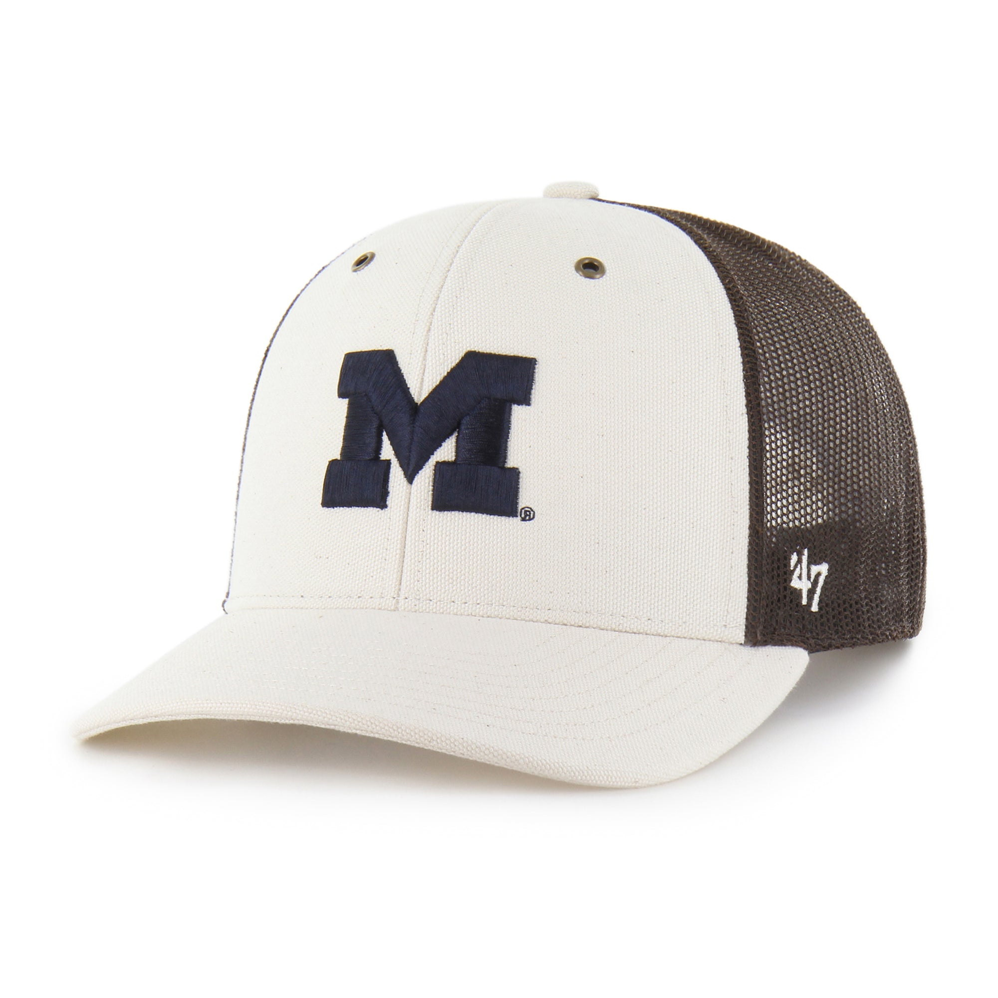 Michigan Wolverines Carhartt Undyed '47 Trucker