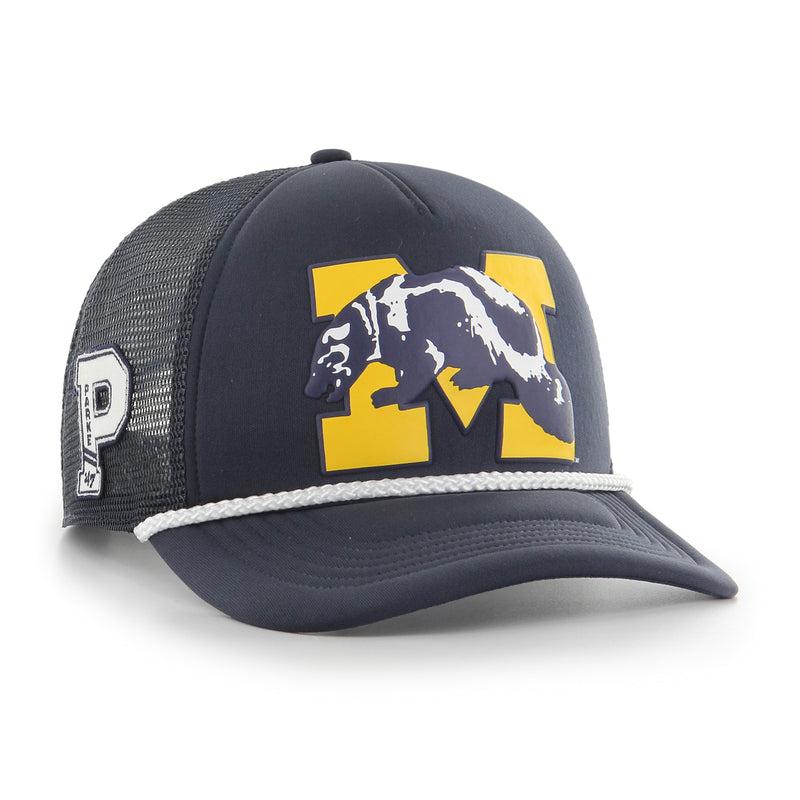 MICHIGAN WOLVERINES VINTAGE PARKE X '47 HITCH FM