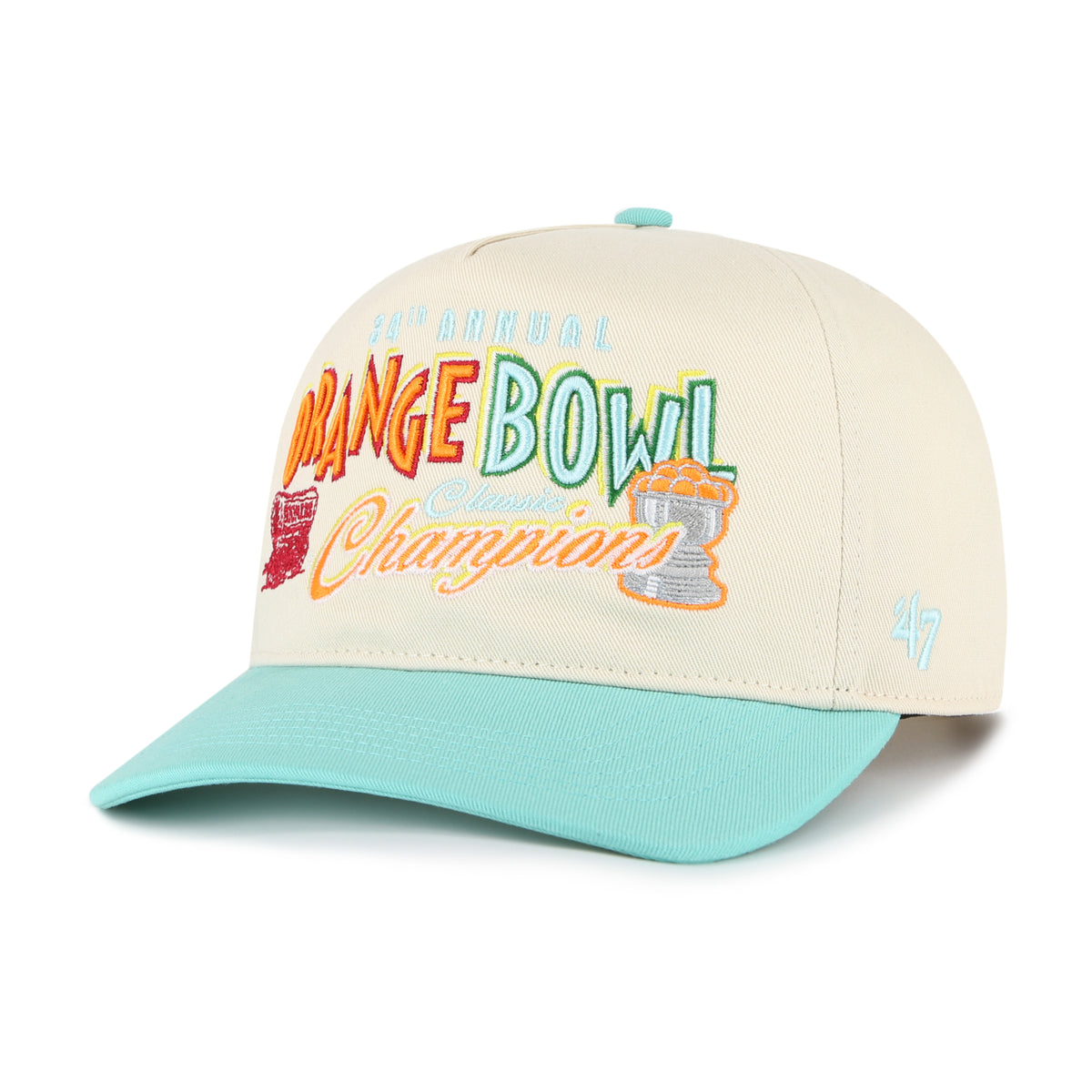 OKLAHOMA SOONERS ORANGE BOWL PAST CHAMPS '47 HITCH