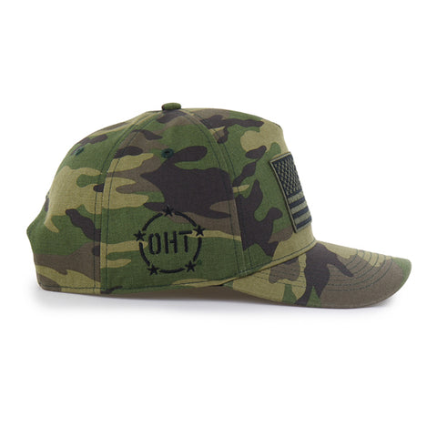 OPERATION HAT TRICK OHT CAMO FLAG '47 HITCH
