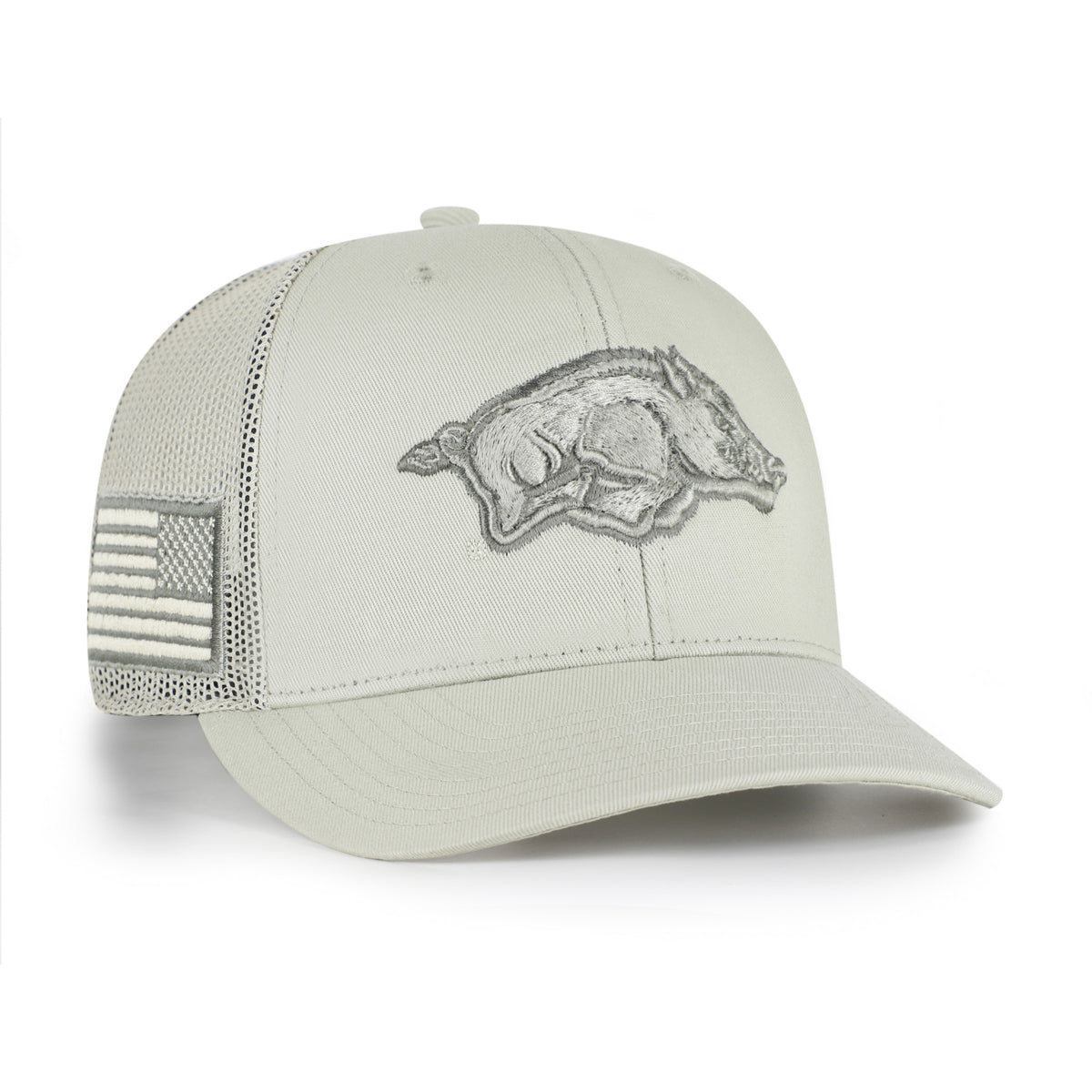 ARKANSAS RAZORBACKS OHT TRI HIT '47 TRUCKER
