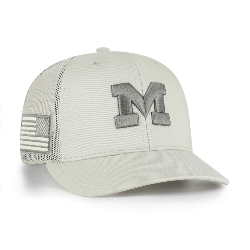 MICHIGAN WOLVERINES OHT TRI HIT '47 TRUCKER