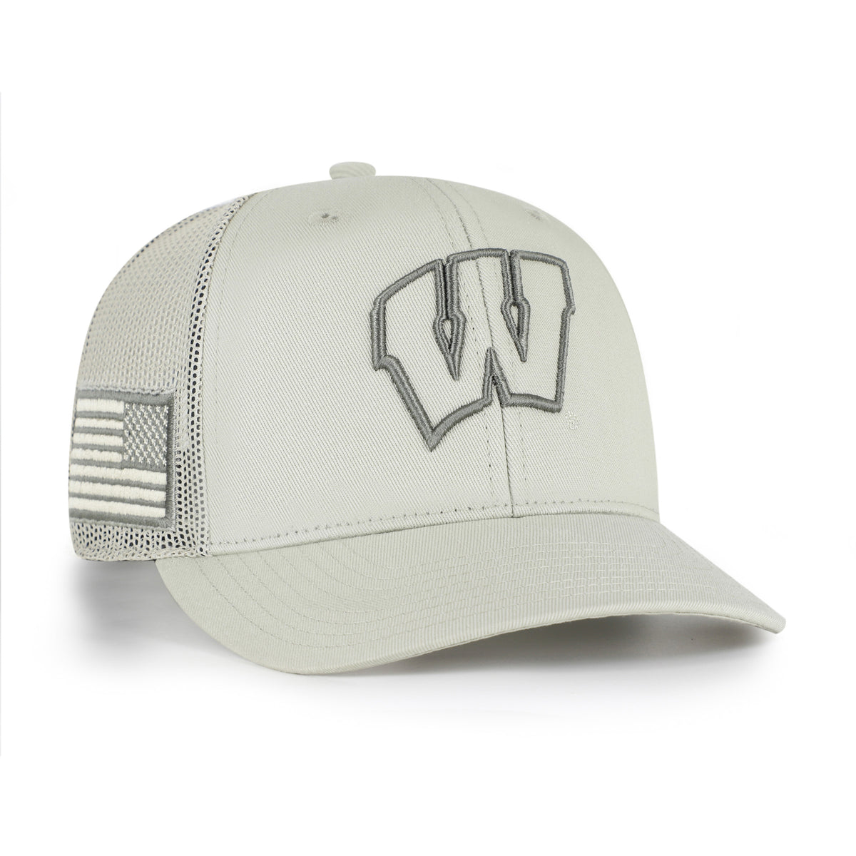 WISCONSIN BADGERS OHT TRI HIT '47 TRUCKER