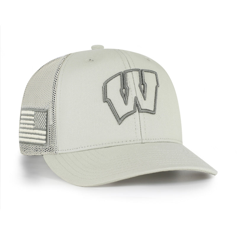 WISCONSIN BADGERS OHT TRI HIT '47 TRUCKER