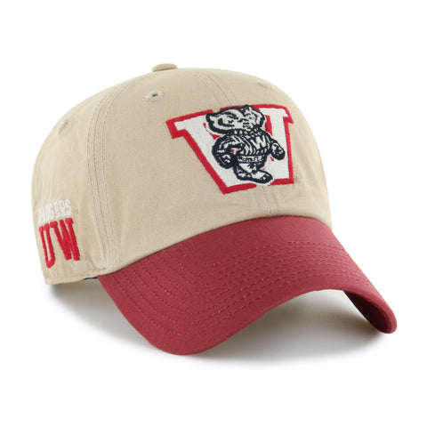 WISCONSIN BADGERS VINTAGE ASHFORD '47 CLEAN UP