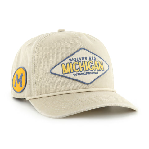 MICHIGAN WOLVERINES VINTAGE CAIRN '47 HITCH RF RELAXED FIT
