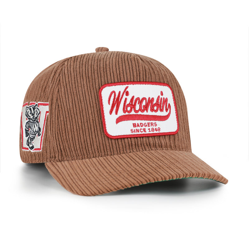 Wisconsin Badgers Vintage Cord Patch '47 Hitch RF Relaxed Fit