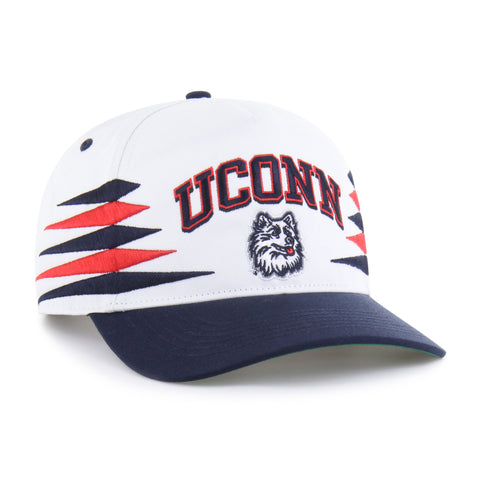 CONNECTICUT HUSKIES UCONN VINTAGE DIAMOND CUT '47 HITCH