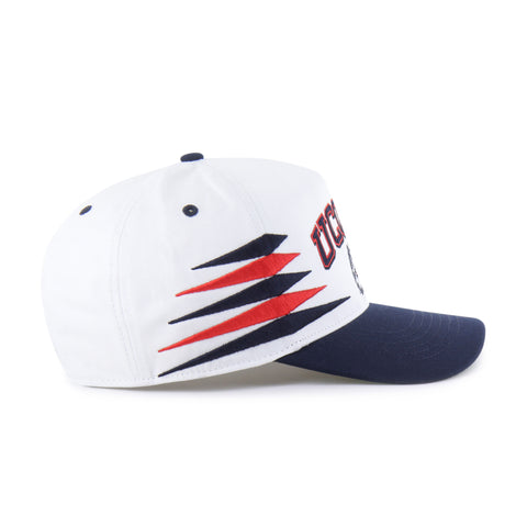 CONNECTICUT HUSKIES UCONN VINTAGE DIAMOND CUT '47 HITCH