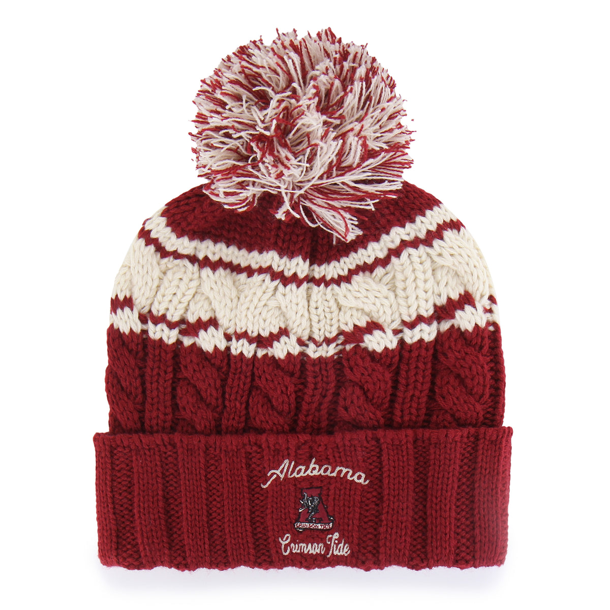 ALABAMA CRIMSON TIDE VINTAGE EMMA '47 CUFF KNIT WOMENS