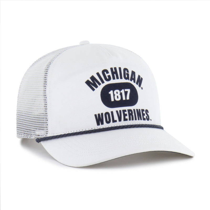 Michigan Wolverines Vintage Flock Ball '47 Hitch
