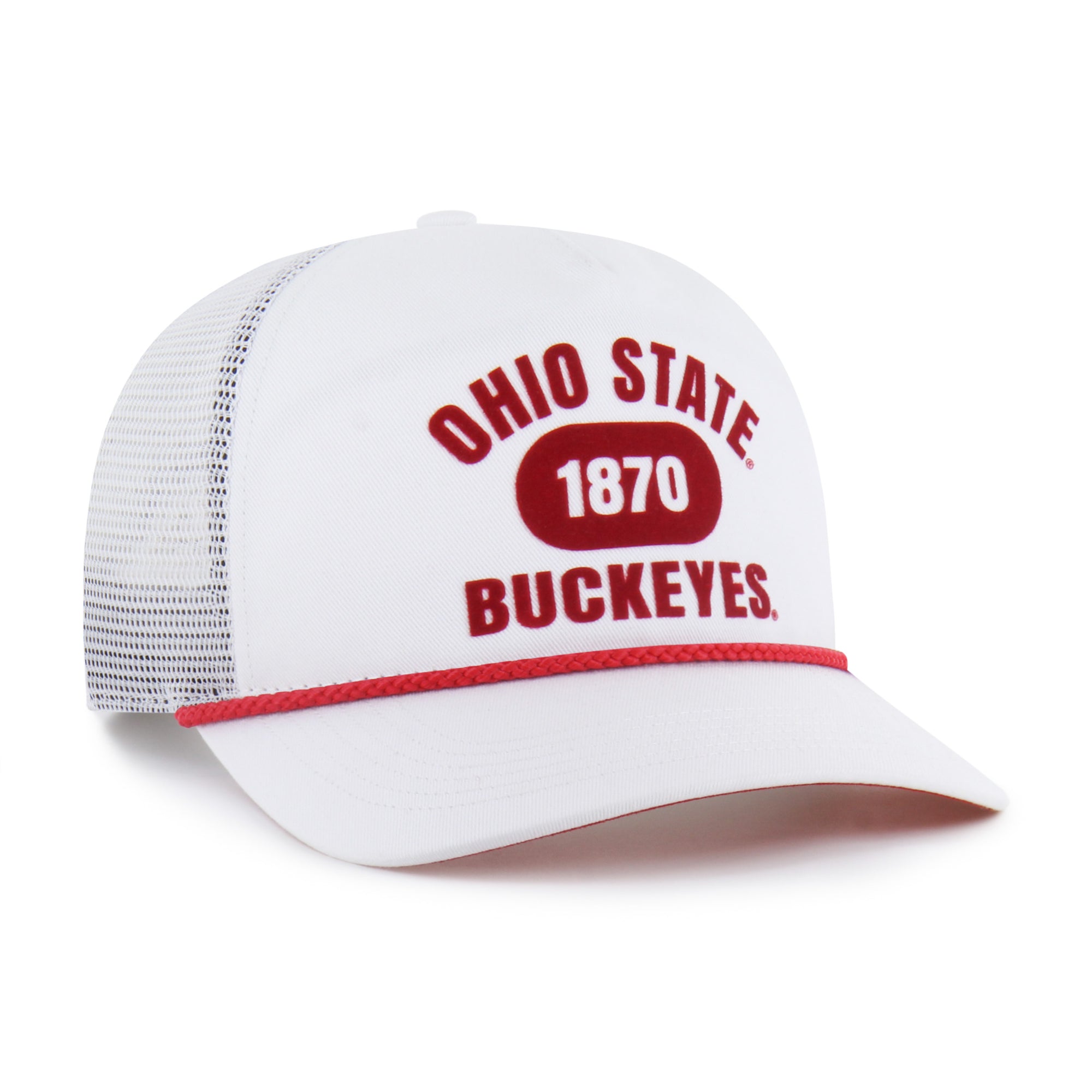 Ohio State Buckeyes Vintage Flock Ball '47 Hitch