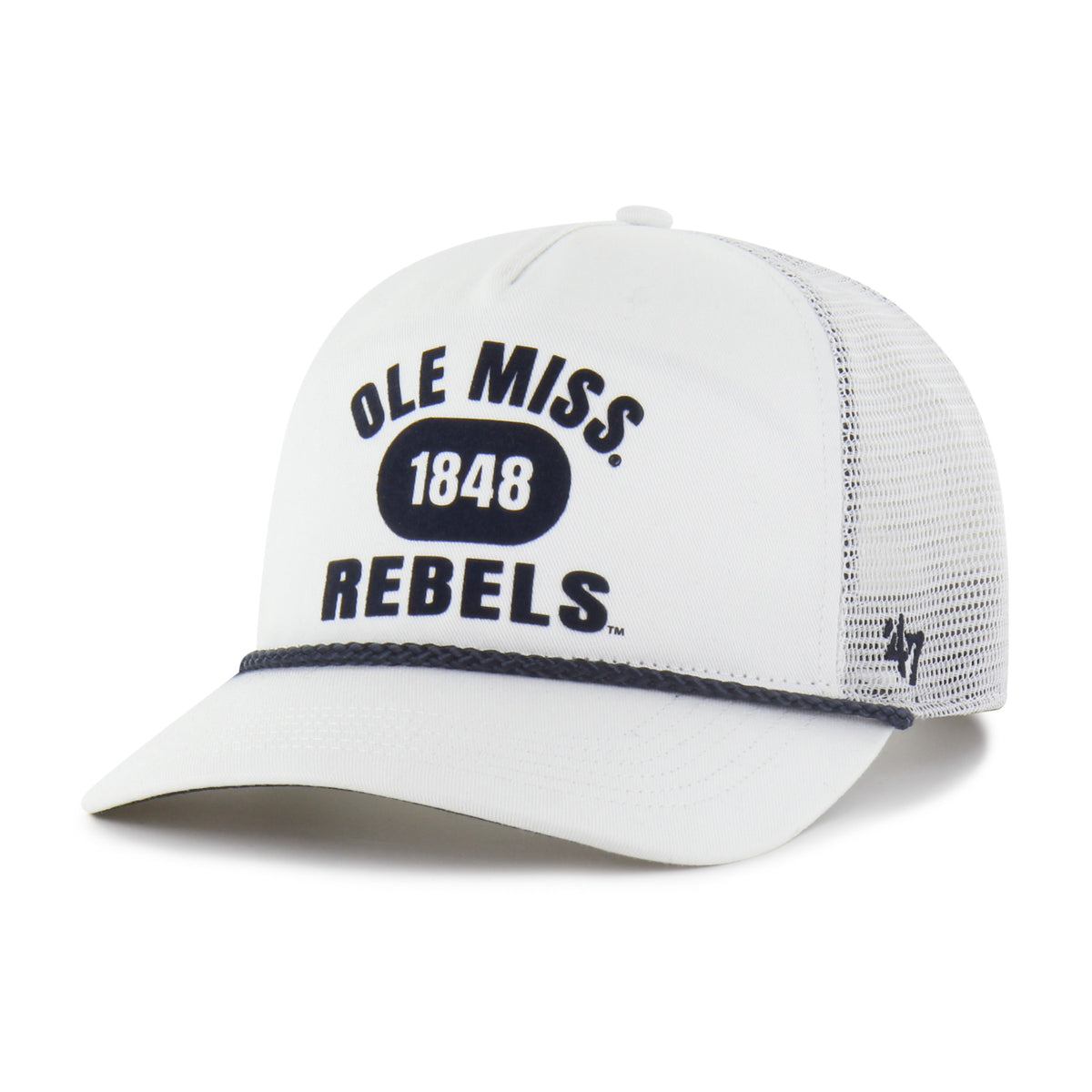 Mississippi Rebels Vintage Flock Ball '47 Hitch