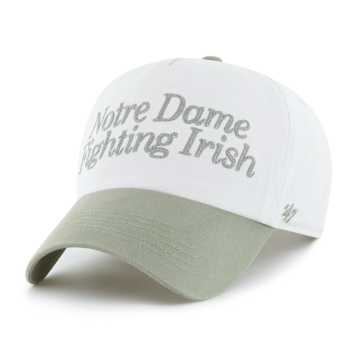 NOTRE DAME FIGHTIN IRISH VIN FORMA LUX '47 CLEAN UP PINCH FRONT