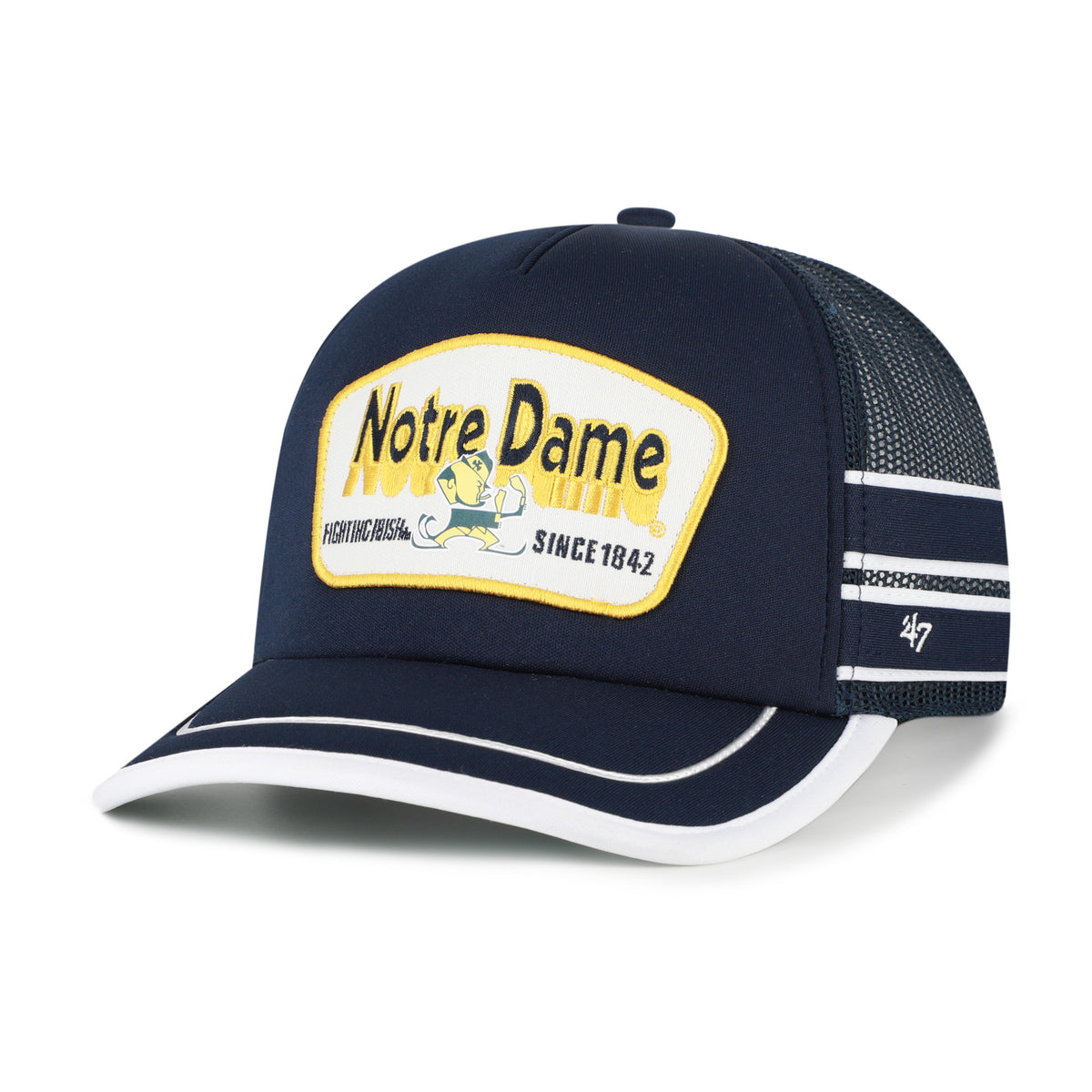 NOTRE DAME FIGHTING IRISH VINTAGE GRANDSTAND '47 HITCH FOAM FRONT