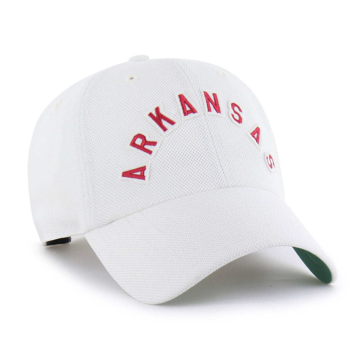 ARKANSAS RAZORBACKS VINTAGE GRANDSTAND PIQUE SCRIPT '47 CLEAN UP
