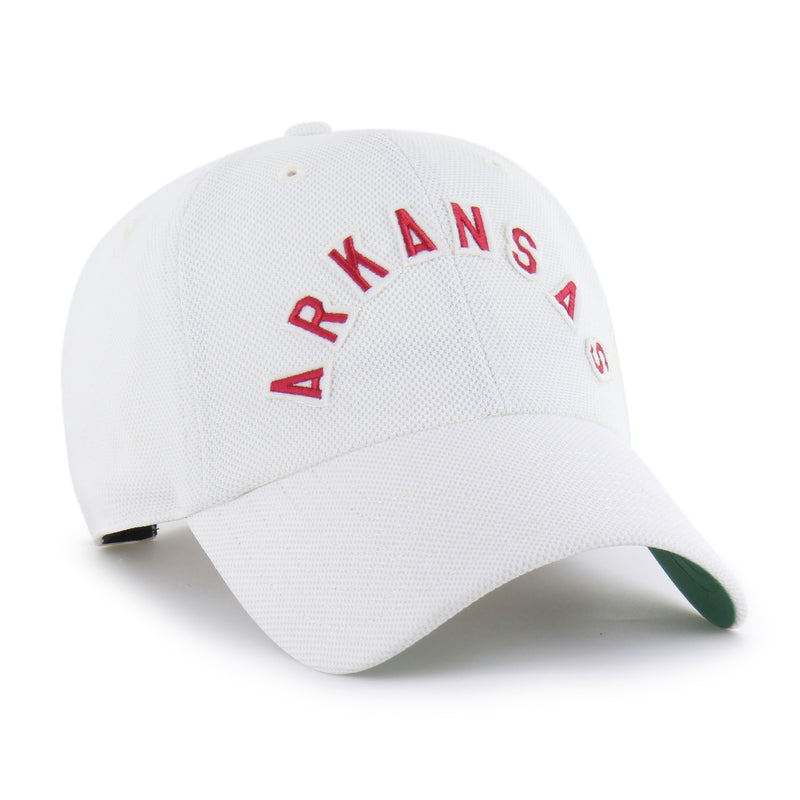 ARKANSAS RAZORBACKS VINTAGE GRANDSTAND PIQUE SCRIPT '47 CLEAN UP