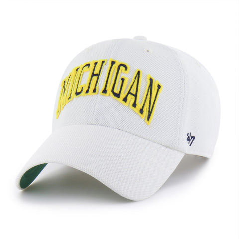 MICHIGAN WOLVERINES VINTAGE GRANDSTAND PIQUE SCRIPT '47 CLEAN UP