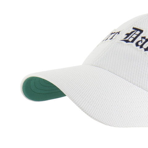 NOTRE DAME FIGHTING IRISH VINTAGE GRANDSTAND PIQUE SCRIPT '47 CLEAN UP