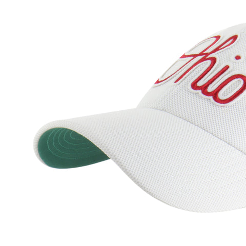OHIO STATE BUCKEYES VINTAGE GRANDSTAND PIQUE SCRIPT '47 CLEAN UP