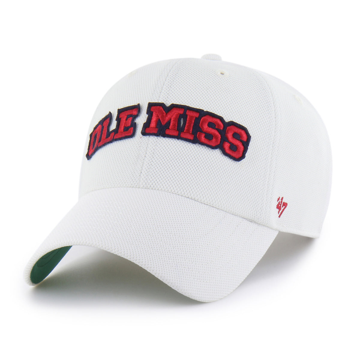MISSISSIPPI REBELS VINTAGE GRANDSTAND PIQUE SCRIPT '47 CLEAN UP