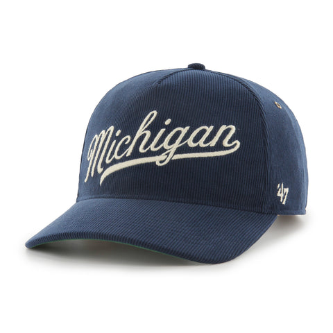 MICHIGAN WOLVERINES VINTAGE GRANDSTAND CORD '47 HITCH RF RELAXED FIT