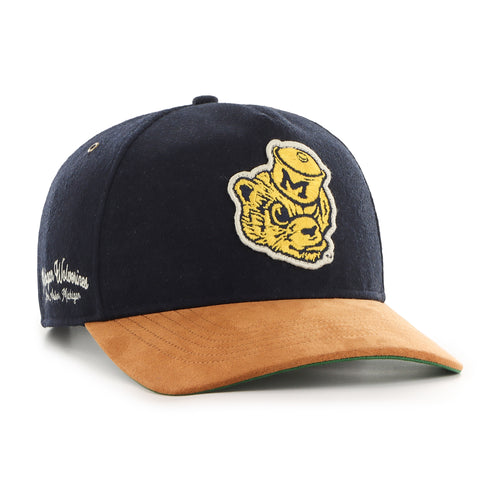 MICHIGAN WOLVERINES VINTAGE GRANDSTAND TWO TONE '47 HITCH