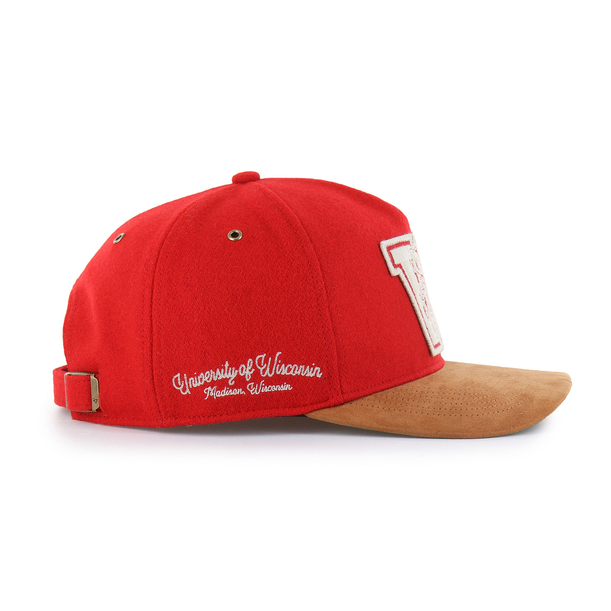 WISCONSIN BADGERS VINTAGE GRANDSTAND TWO TONE '47 HITCH