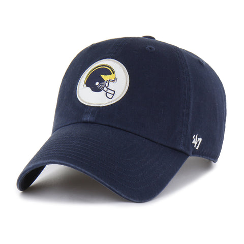 MICHIGAN WOLVERINES VINTAGE HARD HAT '47 CLEAN UP