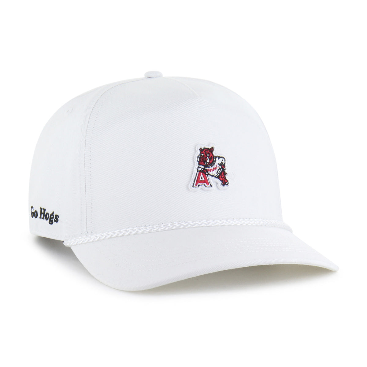 ARKANSAS RAZORBACKS VINTAGE MICRO PATCH '47 HITCH