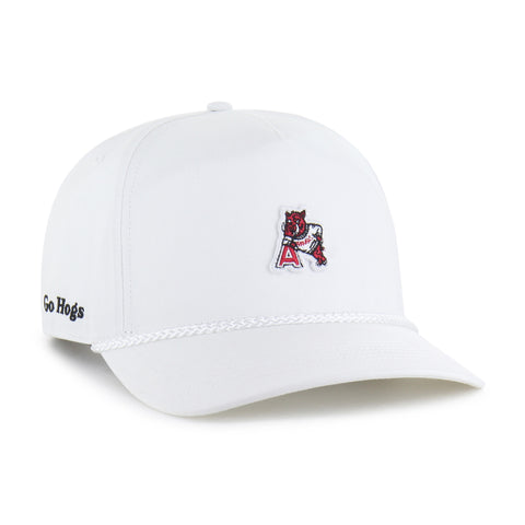 ARKANSAS RAZORBACKS VINTAGE MICRO PATCH '47 HITCH