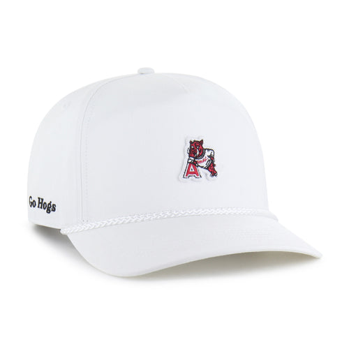 ARKANSAS RAZORBACKS VINTAGE MICRO PATCH '47 HITCH