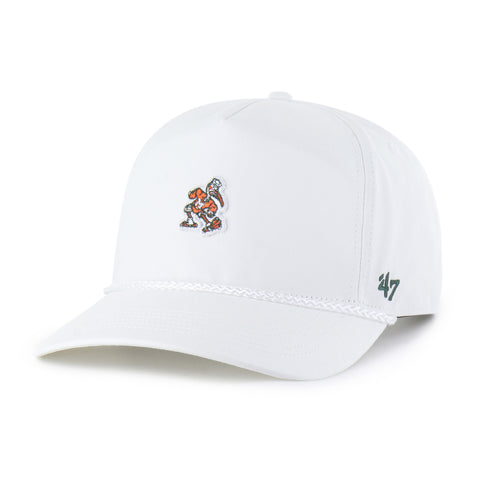 MIAMI HURRICANES VINTAGE MICRO PATCH '47 HITCH
