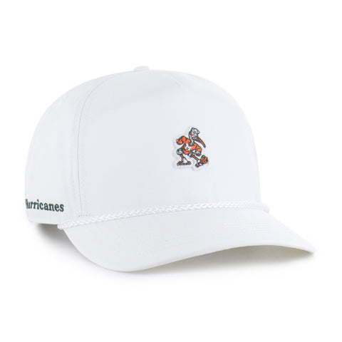 MIAMI HURRICANES VINTAGE MICRO PATCH '47 HITCH