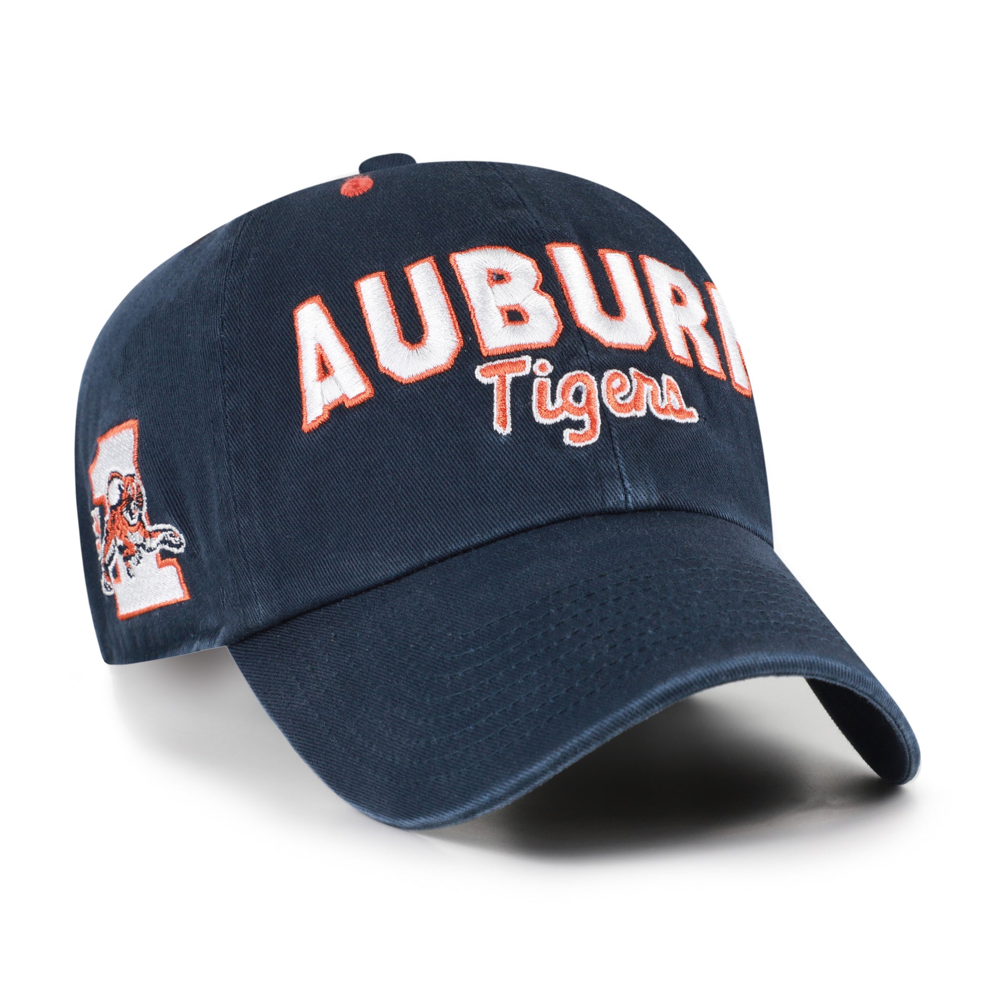 AUBURN TIGERS VINTAGE MASCOT MANIA '47 CLEAN UP