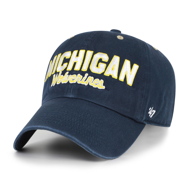 MICHIGAN WOLVERINES VINTAGE MASCOT MANIA '47 CLEAN UP