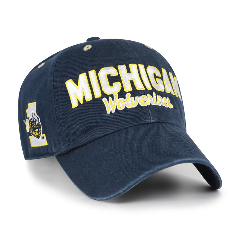 MICHIGAN WOLVERINES VINTAGE MASCOT MANIA '47 CLEAN UP