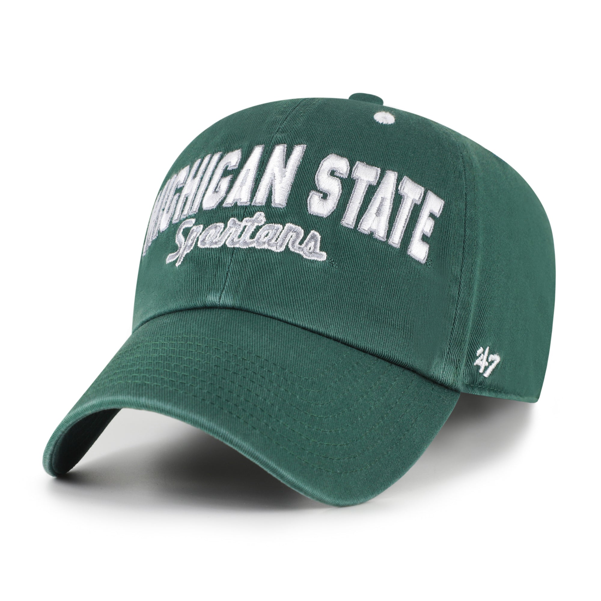 MICHIGAN STATE SPARTANS VINTAGE MASCOT MANIA '47 CLEAN UP