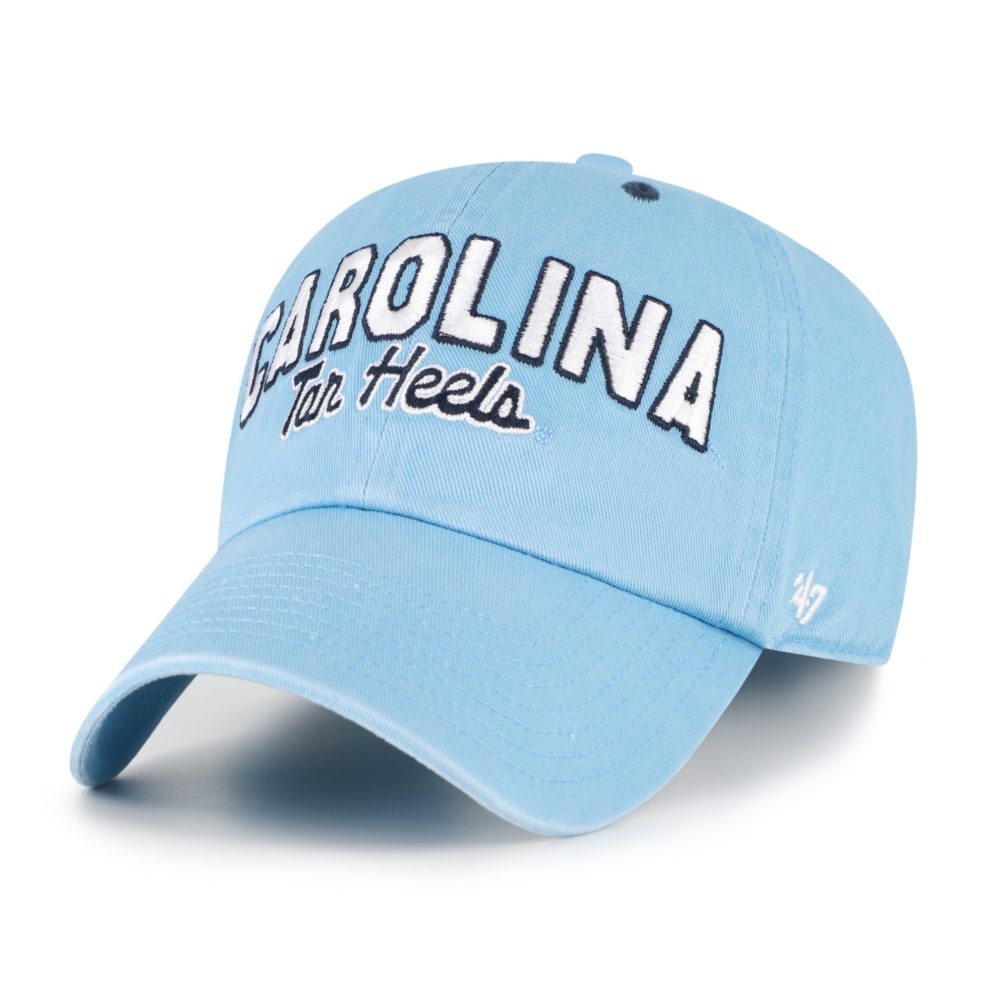 NORTH CAROLINA TAR HEELS UNC VINTAGE MASCOT MANIA '47 CLEAN UP