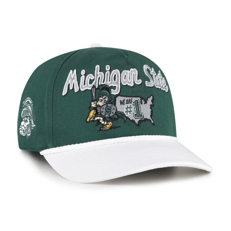 MICHIGAN STATE SPARTANS VINTAGE MASCOT MANIA '47 HITCH