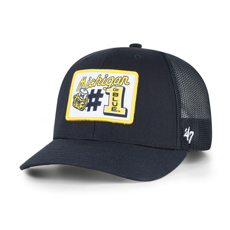 MICHIGAN WOLVERINES VINTAGE MASCOT MANIA '47 TRUCKER