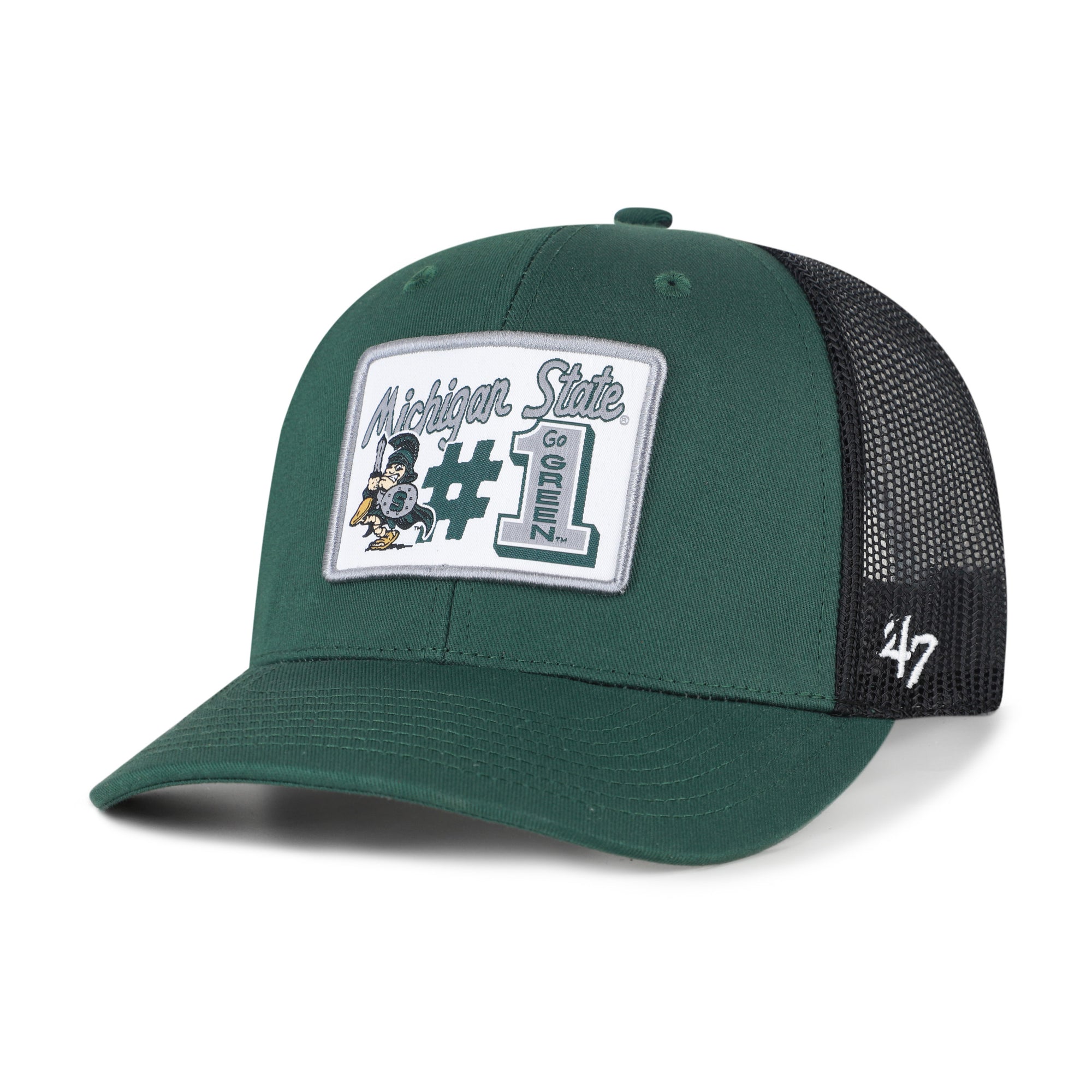 MICHIGAN STATE SPARTANS VINTAGE MASCOT MANIA '47 TRUCKER