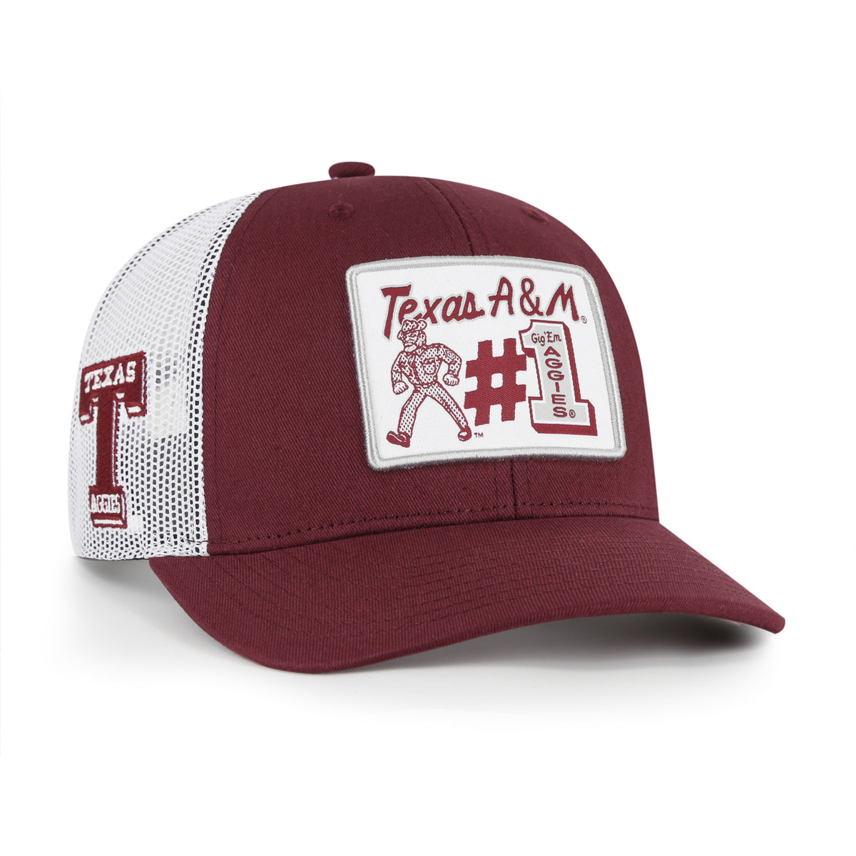 TEXAS A&M AGGIES VINTAGE MASCOT MANIA '47 TRUCKER
