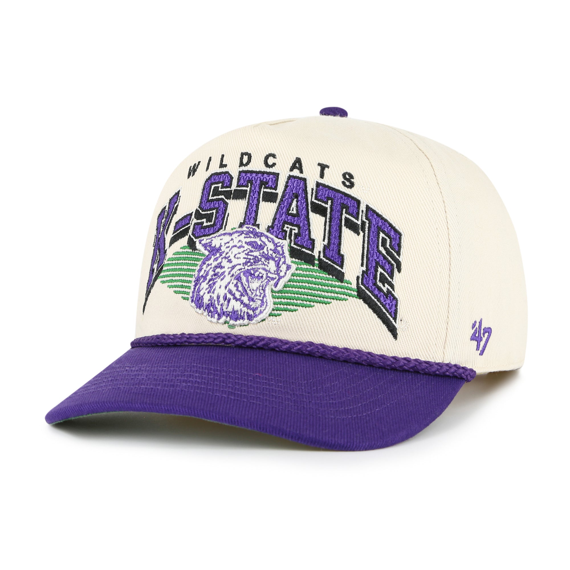 KANSAS STATE WILDCATS VINTAGE POMONA TWO TONE ROPE '47 HITCH