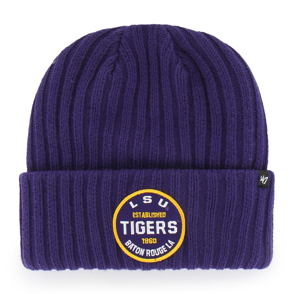 Louisiana State Tigers LSU Vintage Ribbed Snowdrift '47 Cuff Knit