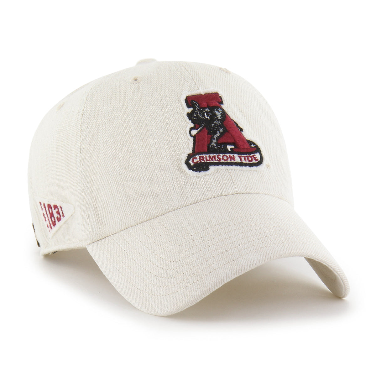ALABAMA CRIMSON TIDE VINTAGE SLUB TWILL '47 CLEAN UP