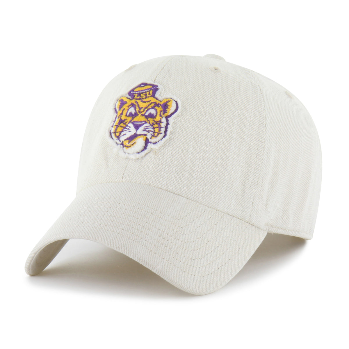LOUISIANA STATE TIGERS LSU VINTAGE SLUB TWILL '47 CLEAN UP