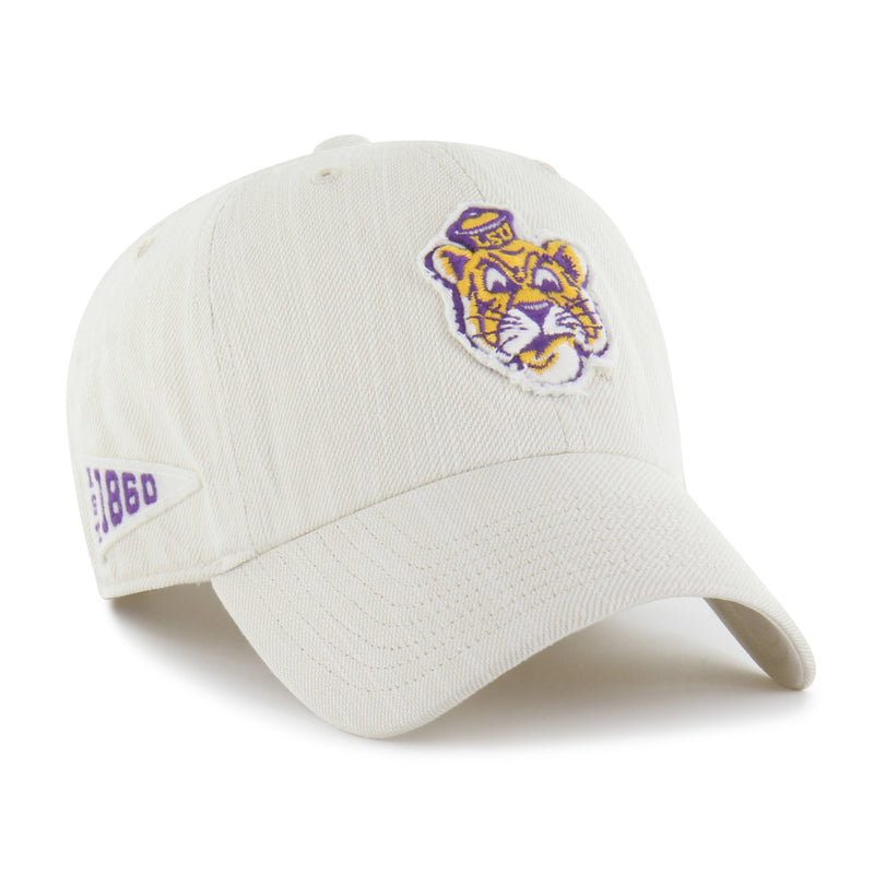 LOUISIANA STATE TIGERS LSU VINTAGE SLUB TWILL '47 CLEAN UP
