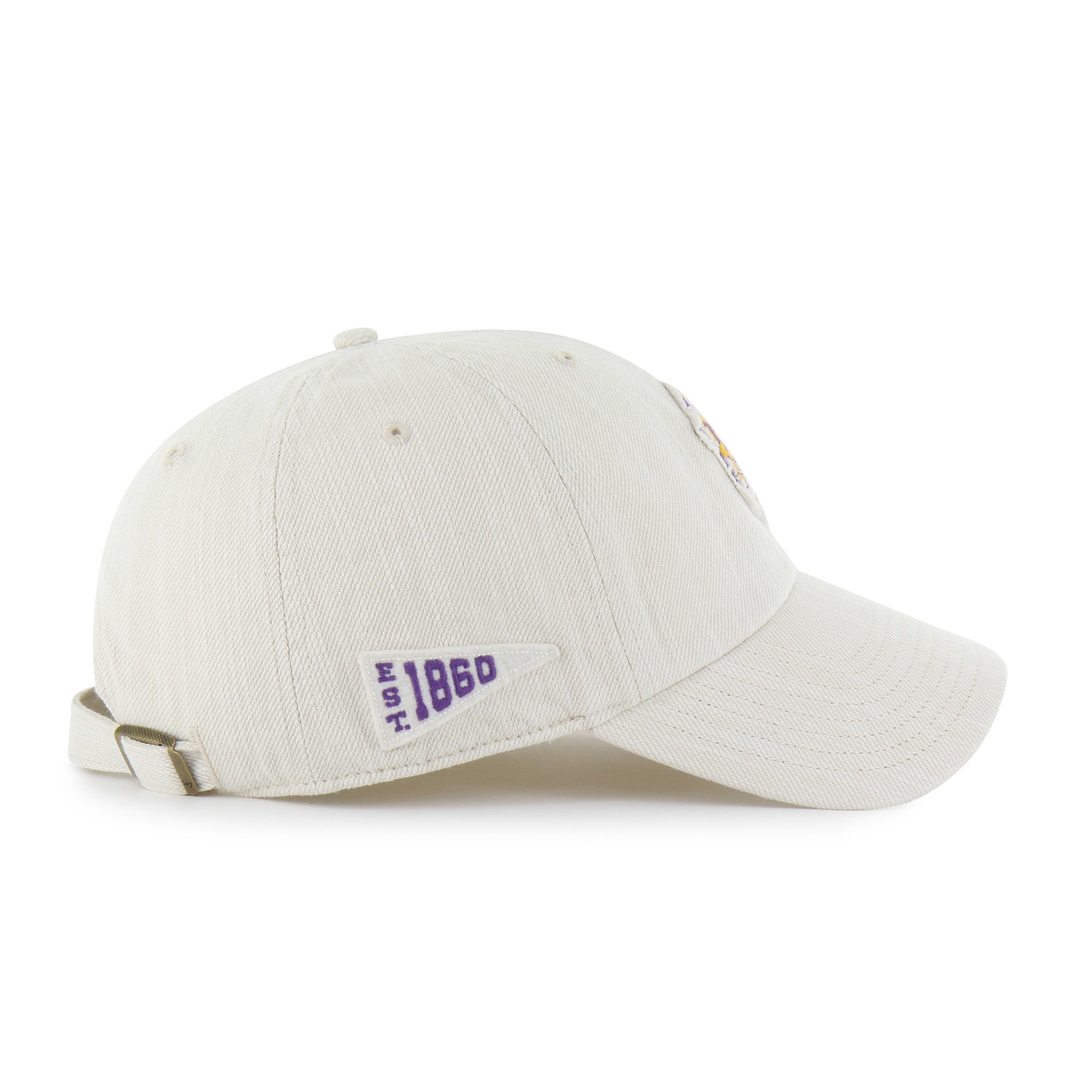 LOUISIANA STATE TIGERS LSU VINTAGE SLUB TWILL '47 CLEAN UP